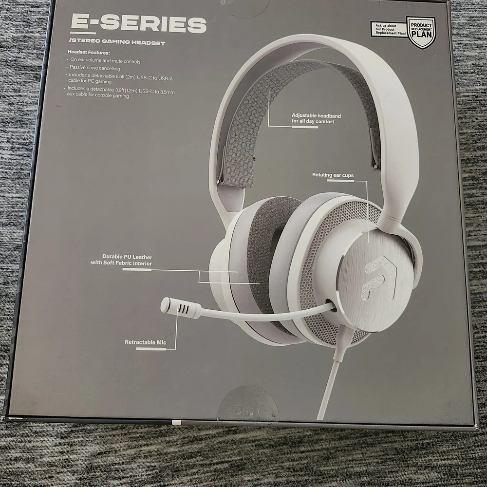 Matix E-Series Silver Gaming Headset
